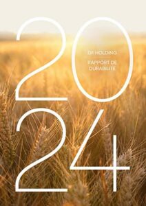 Page de couverture du rapport de durabilité 2024